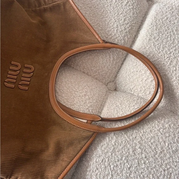 Miu Miu Ivy Corduroy Bag Ordered - Picture 5 of 8